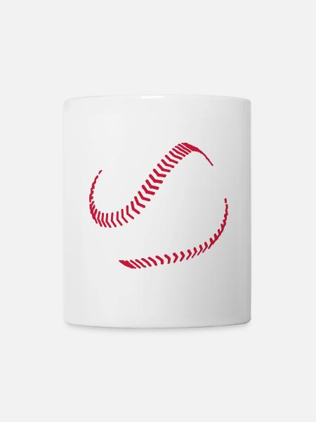 Baseball - Tasse - Weiß