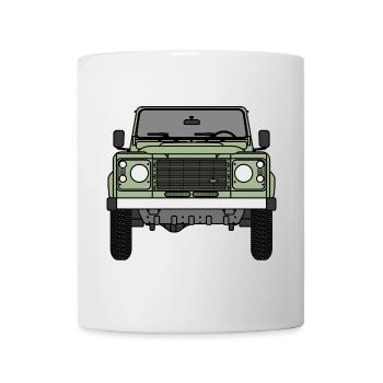 Verteidiger - Front - Tasse - Weiß - Vorne