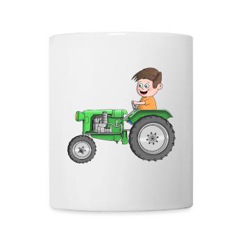 Tractor for children - Mug - white - Front