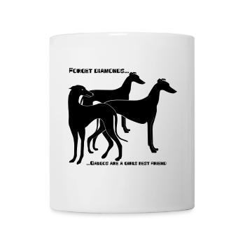 forget_diamonds..Galgos - Tasse - Weiß - Vorne