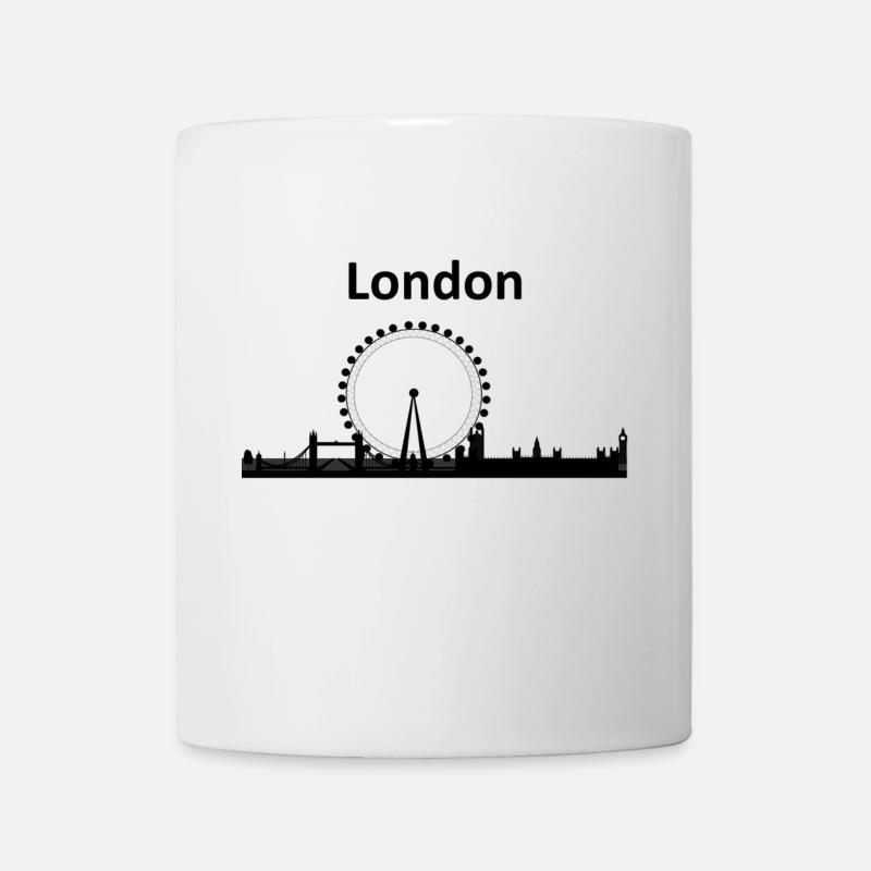 Londres+Skyline - Mug blanc - blanc
