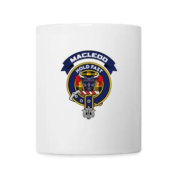 MacLeod écossais écossais tartan - Mug blanc - blanc - Devant