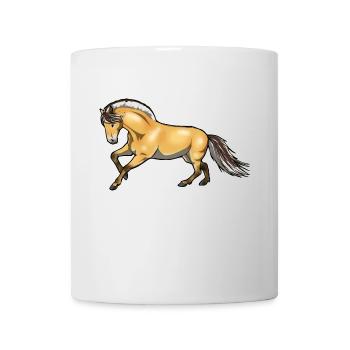 Fjord horse Norwegian color pony horse gift - Mug - white - Front