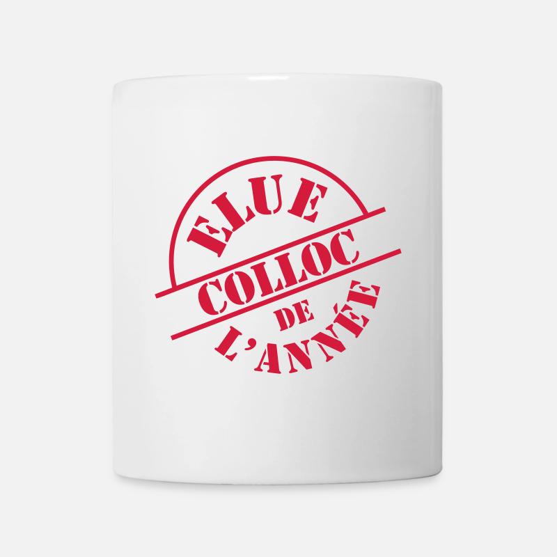 Colloc - Mug blanc - blanc