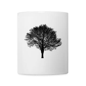 Baum - Tasse - Weiß - Vorne