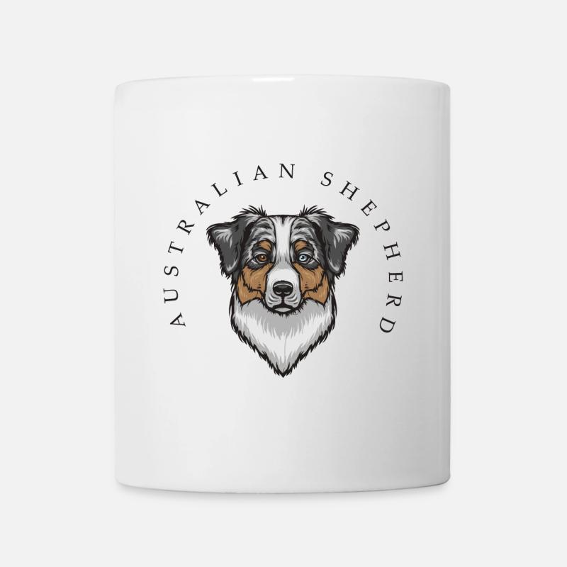 Australian Shepherd - Tasse - Weiß