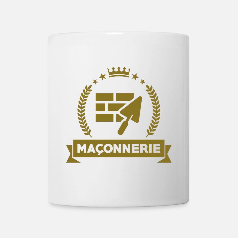 Maçonnerie - Mug blanc - blanc