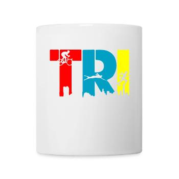 Triathlon - Mug blanc - blanc - Devant