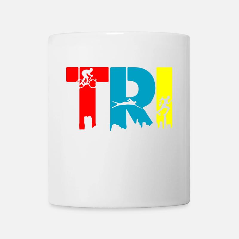 Triathlon - Tasse - Weiß