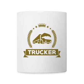 Trucker - Mug - white - Front