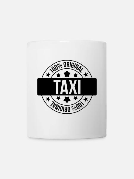 Taxi - Mug blanc - blanc
