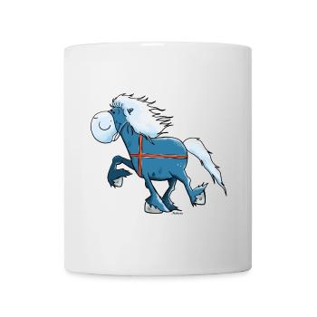 Cute Icelandic Horse - Mug - white - Front