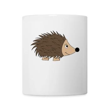 hérisson - Mug blanc - blanc - Devant