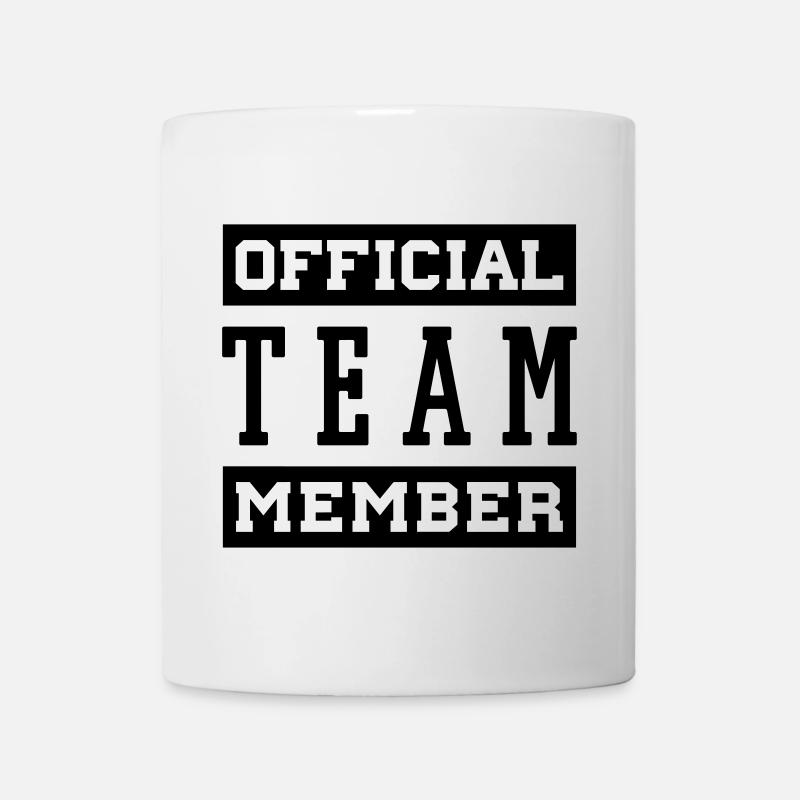 OFFICIAL TEAM MEMBER - Tasse - Weiß