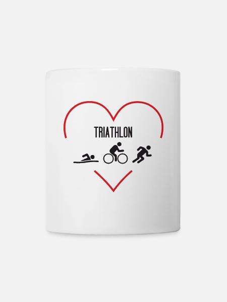 J’adore le triathlon - Mug blanc - blanc