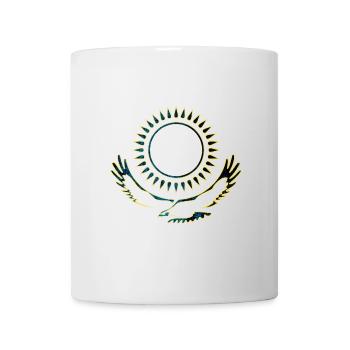 Kazakhstan Adler noble - Mug - white - Front