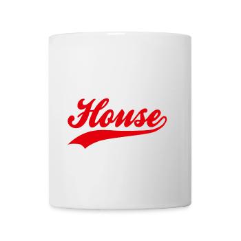 Vintage Chicago House est. 1984 Rave House Party - Tasse - Weiß - Vorne