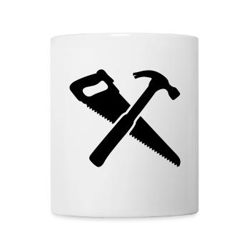 Werkzeug - Tasse - Weiß - Vorne