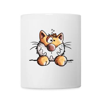 Cute Cat - Mug - white - Front