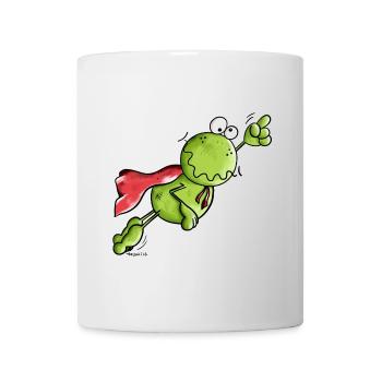 Superhero Frog - Mug - white - Front