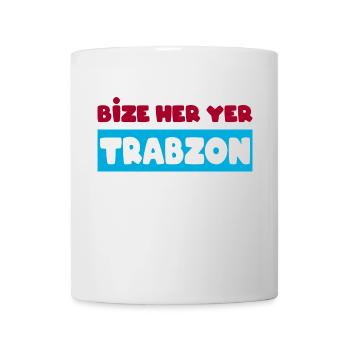 Bize her yer Trabzon 61 - Mug blanc - blanc - Devant