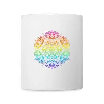 Mandala - Tasse - Weiß - Vorne
