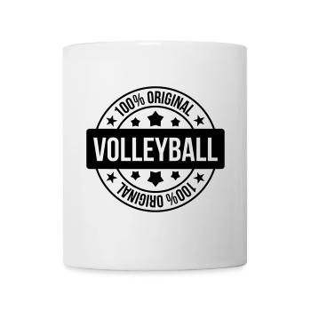 Volleyball - Volley Ball - Sport - Sportsman - Mug - white - Front