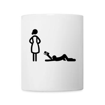 Hochzeit - Tasse - Weiß - Vorne