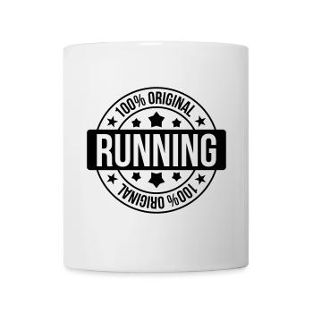 Course à Pied / Running / Jogging / Coureur - Mug blanc - blanc - Devant