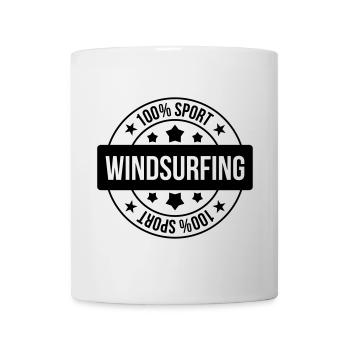 Planche à voile / Véliplanchiste / Windsurf / - Mug blanc - blanc - Devant