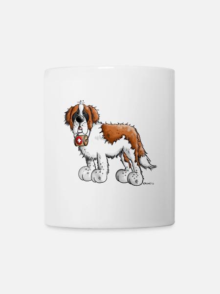 Saint Bernard - Mug blanc - blanc