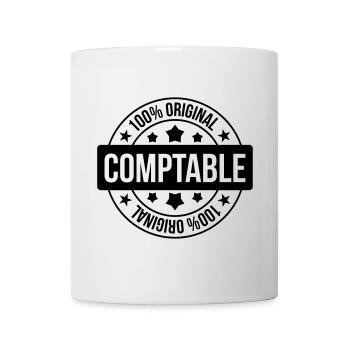 Accountant / Accounting / Comptable / Comptabilité - Mug - white - Front