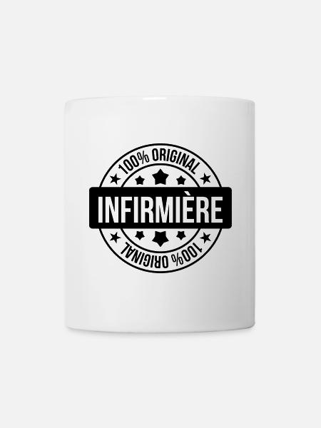 Infirmière / Infirmier / Hôpital / Médecine / - Mug blanc - blanc