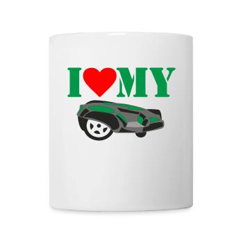 I love my robot - Mug - white - Front