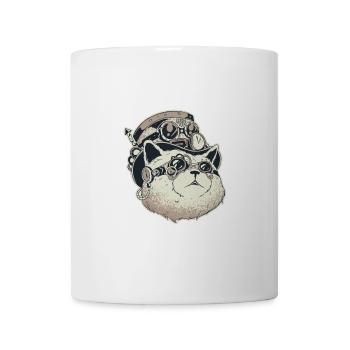 Steampunk Cat - Mug - white - Front