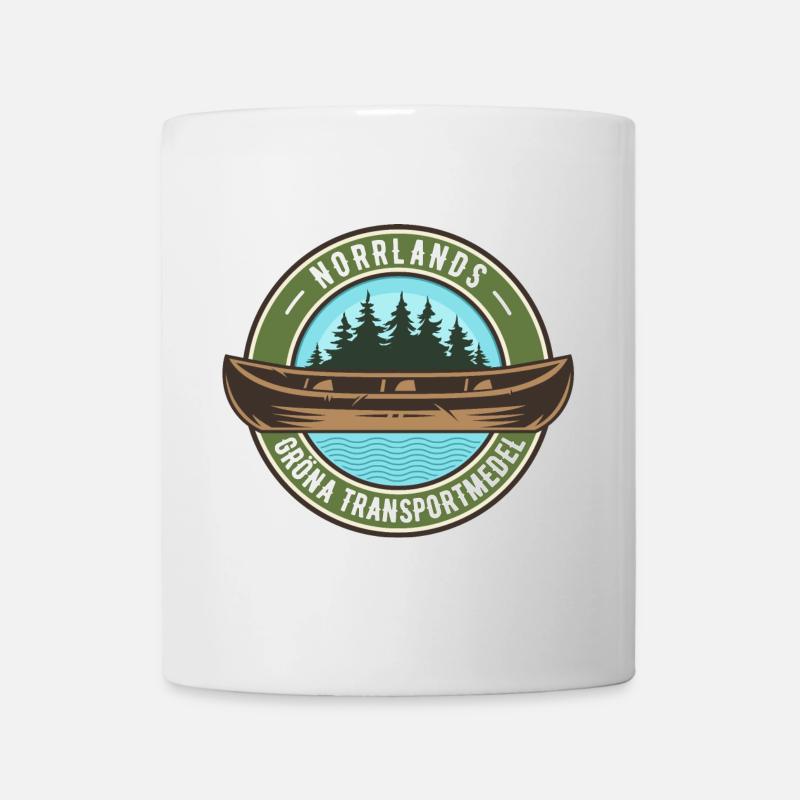 Norrlands Gröna Transportmedel - Mug - white
