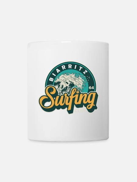 Biarritz Surfing Club - Mug blanc - blanc