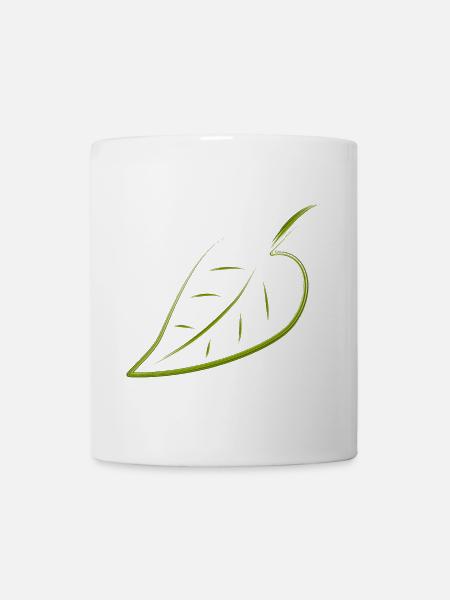 leaf - Mug - white