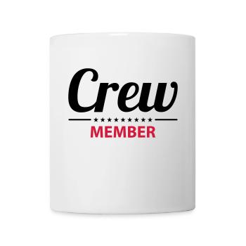 membre d'équipage - Mug blanc - blanc - Devant