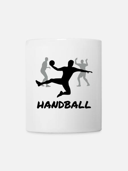 Handball - Tasse - Weiß