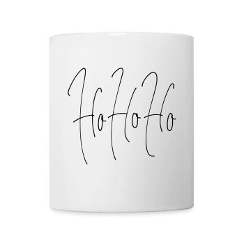 HoHoHo - Tasse - Weiß - Vorne