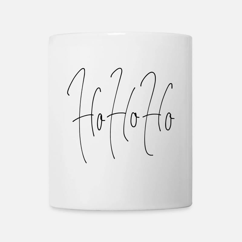 HoHoHo - Mug blanc - blanc
