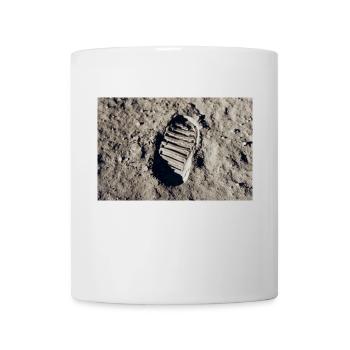 Apollo11 Mond Poster - Tasse - Weiß - Vorne