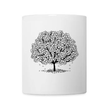 Blossoming tree - Mug - white - Front