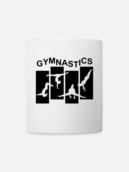 Gymnastics, Gymnast - Mug - white