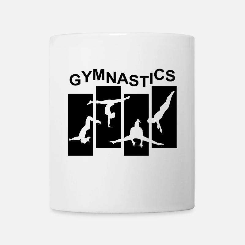 Gymnastics, Gymnast - Mug - white