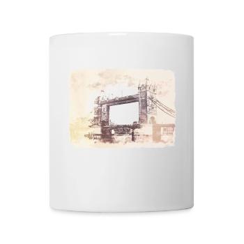 London England Tower Bridge - Tasse - Weiß - Vorne