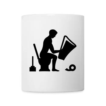 Toilet - toilet - Mug - white - Front