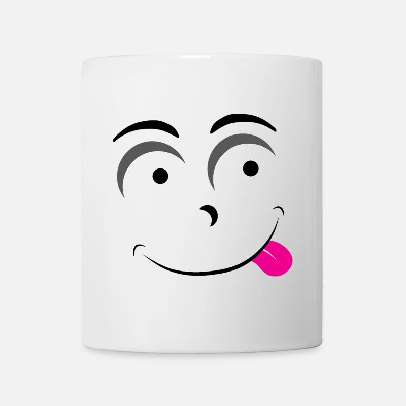 Drôle d’émotion - Mug blanc - blanc