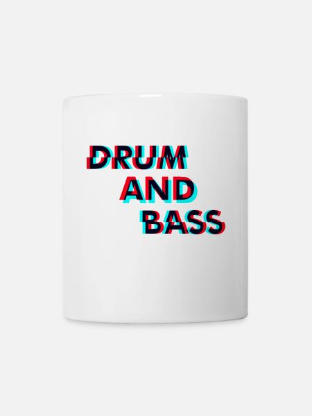 Drum and Bass Weird - Mug - white